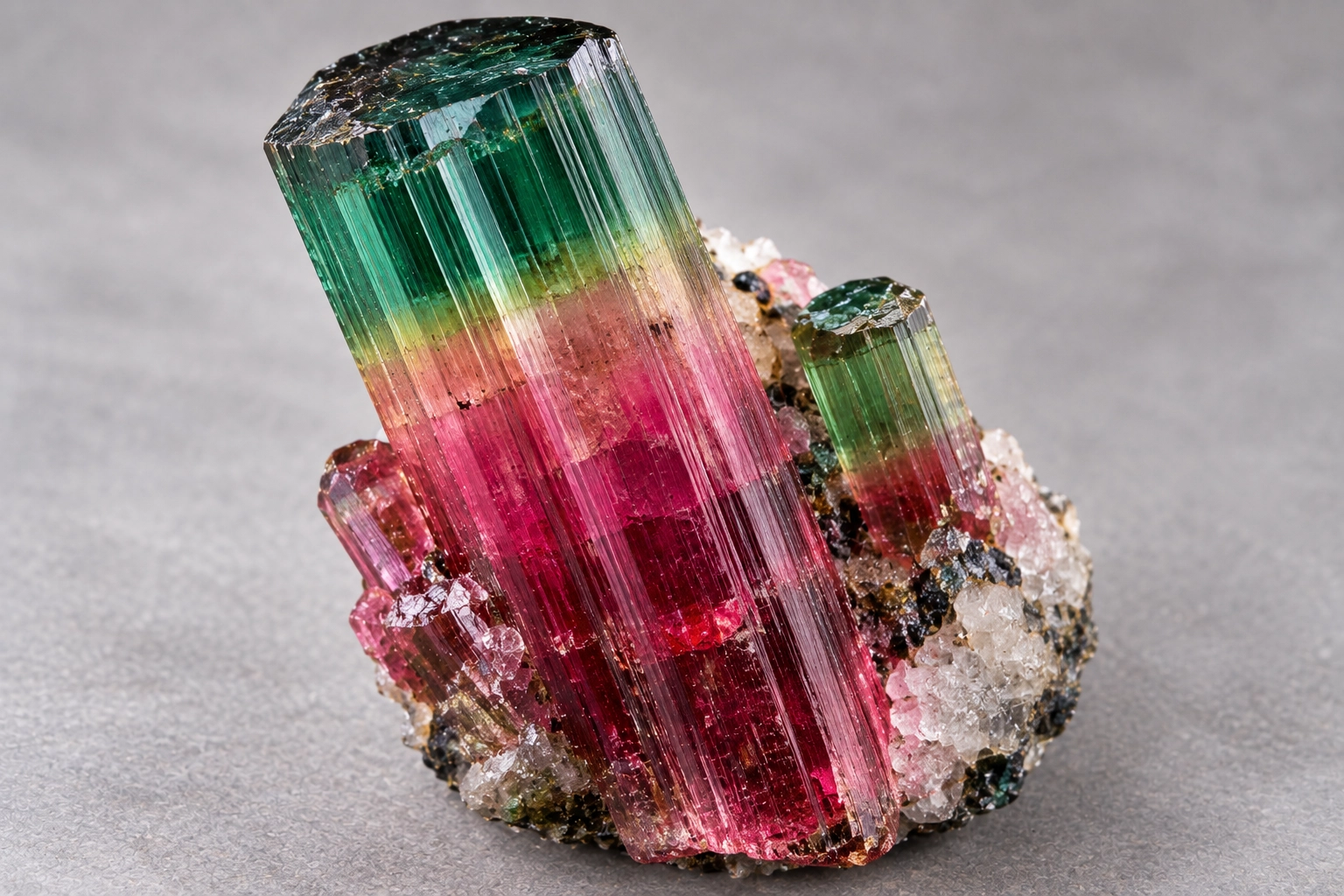 碧璽（Tourmaline）是目前已知自然界中唯一永久帶電的礦石。