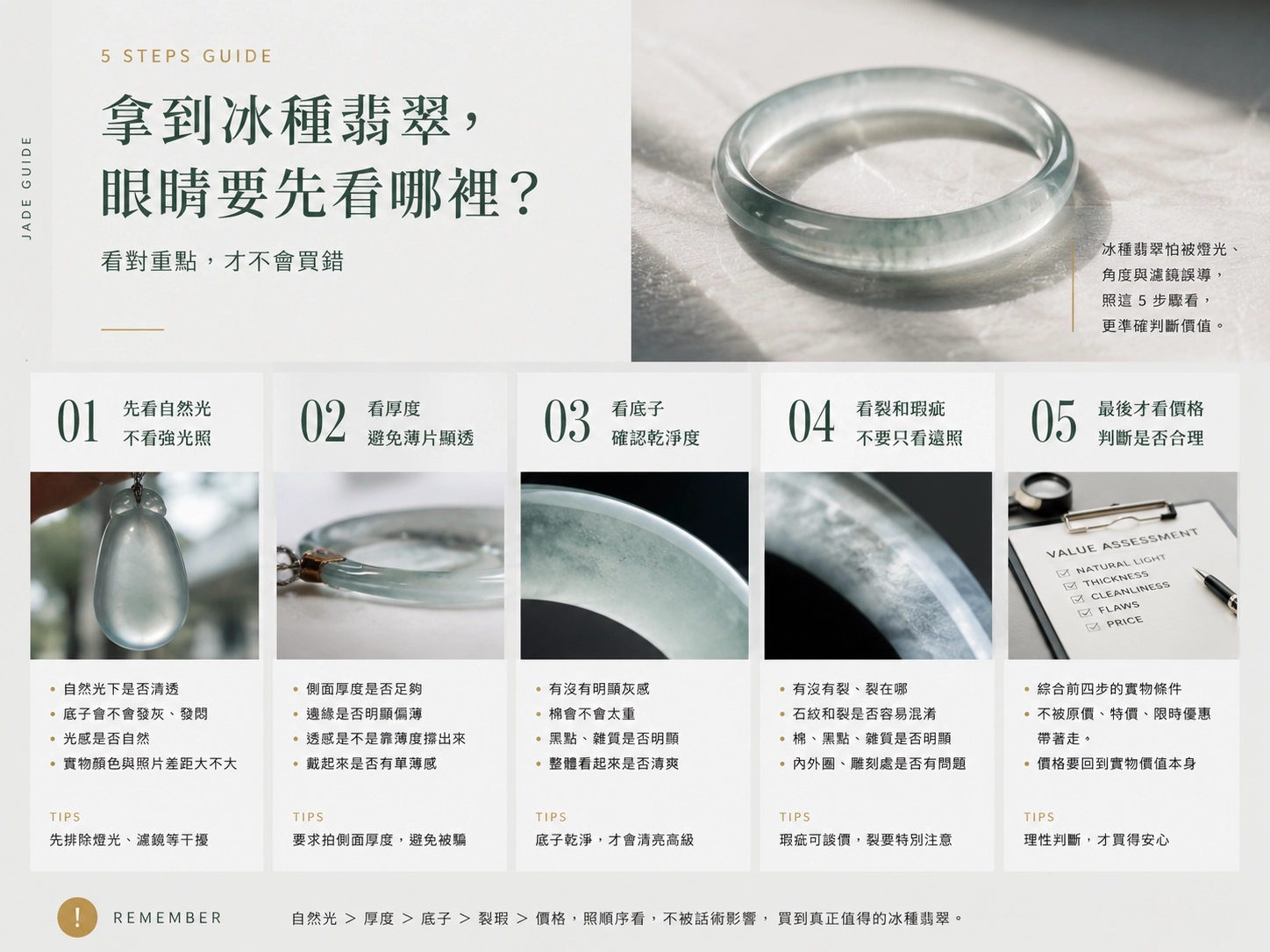 冰種翡翠必看重點有什麼?